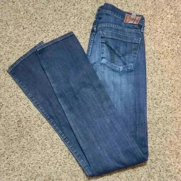 Citizens of humanity low rise straight leg jeans Size 27 - Picture 3 of 9